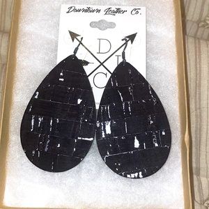 Downtown Leather Co Earrings